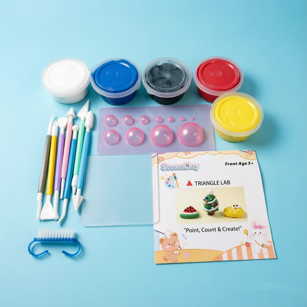 Triangle Discovery STEAM Clay Kit