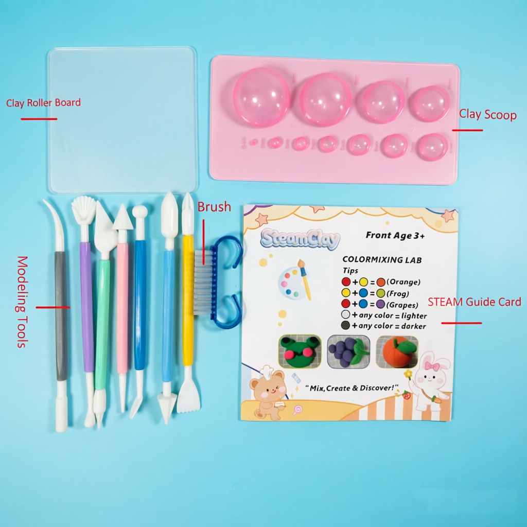 Color Mixing Lab Clay Kit