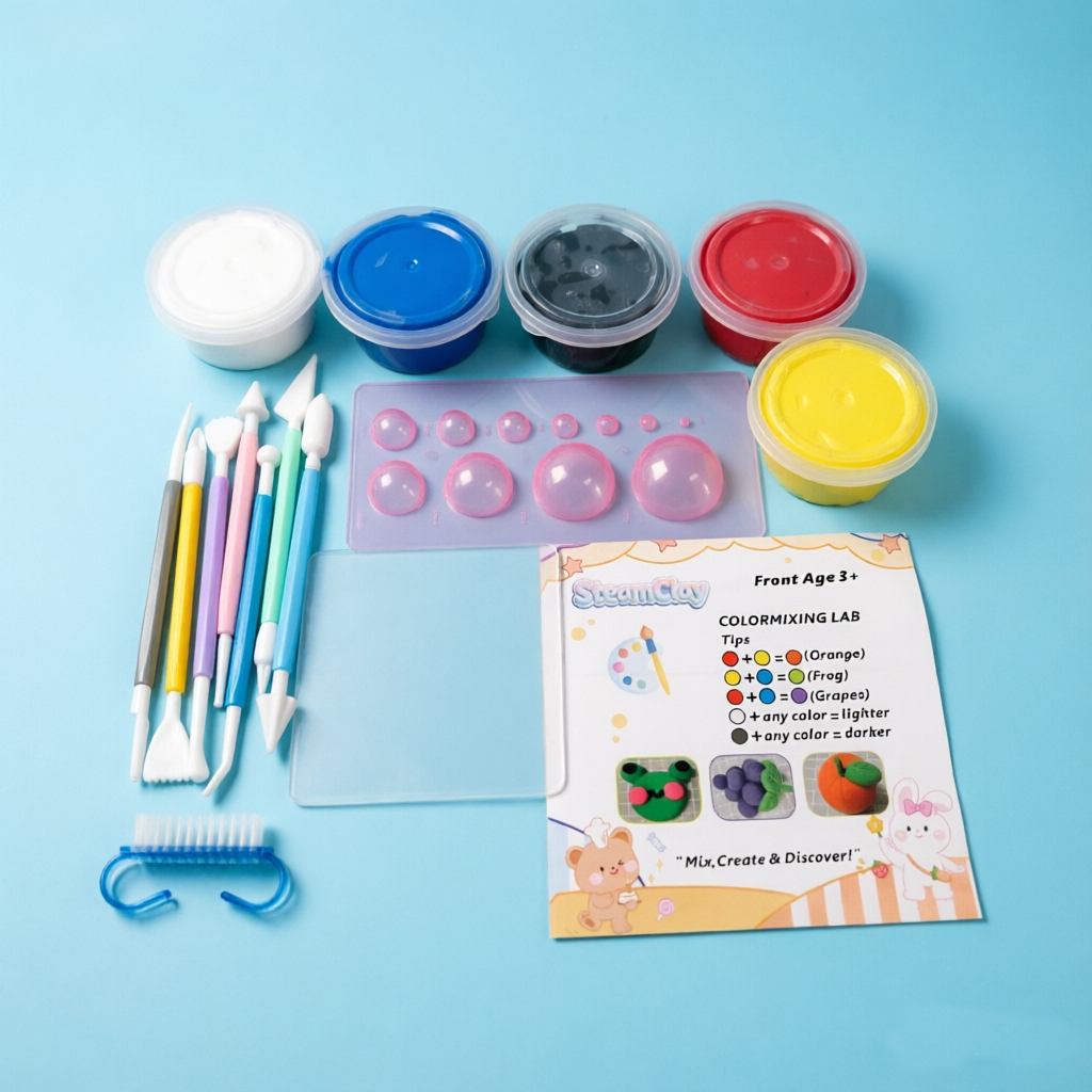 Color Mixing Lab Clay Kit
