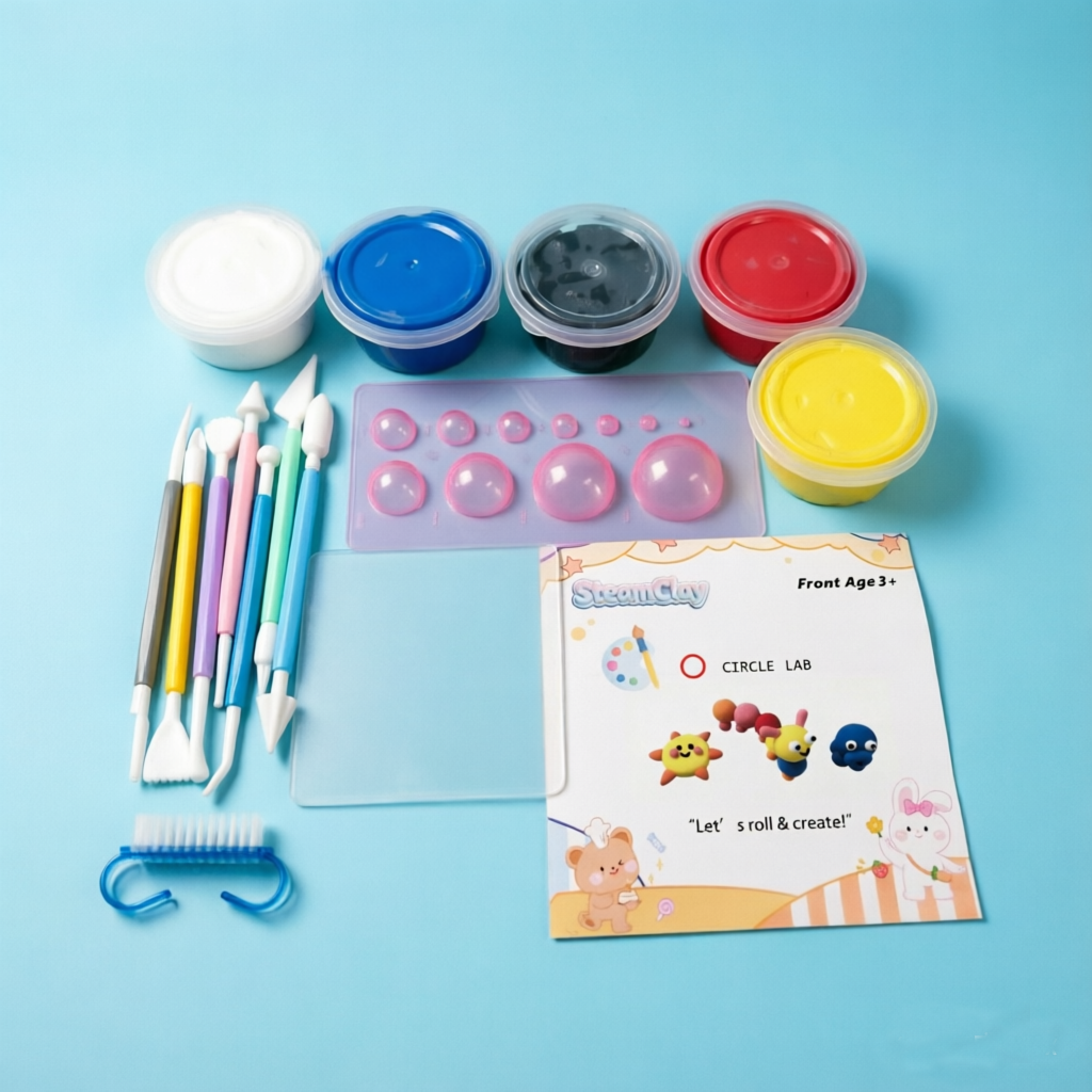 STEAM Circle Shape Clay Kit