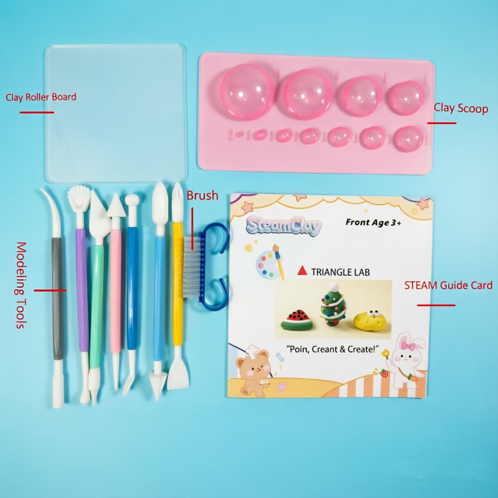 Triangle Discovery STEAM Clay Kit